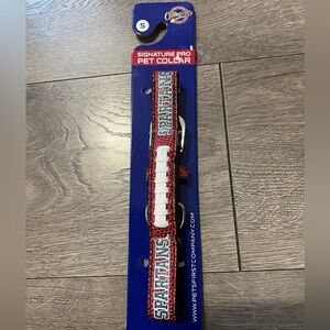 Spartans Dog Collar Size Small New
